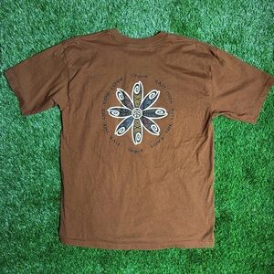 RARE Yaga Single Stitch Skater/Hippie Vintage 90s Billabong Quiksilver Surf Tee